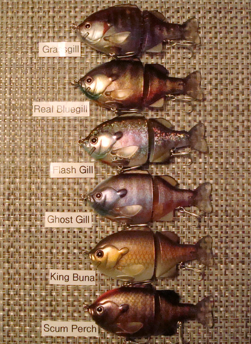 Citizen 6 & 7, Trashfish, Megabass Weedless baits for trade - Black Market  - Swimbait Underground